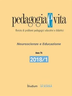 cover image of Pedagogia e Vita 2018/1